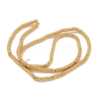 Electroplated Synthetic Non-Magnetic Hematite Beads Strands G-I360-C01-02-1