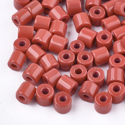 Opaque Glass Bugle Beads SEED-S023-02C-1