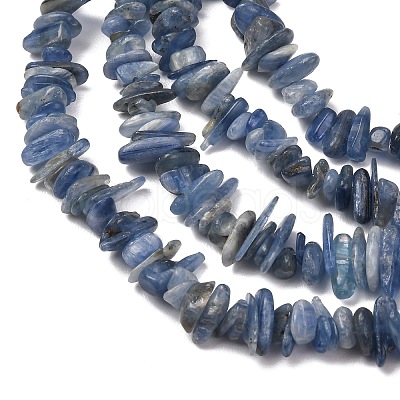 Natural Kyanite/Cyanite/Disthene Chip Beads Strands X-G-E271-78-1