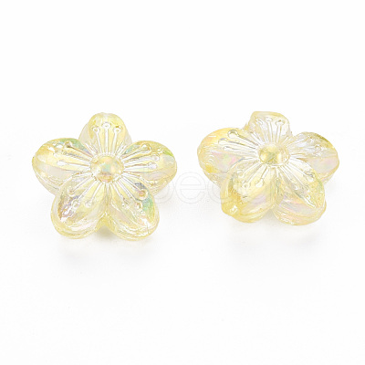 Transparent Acrylic Beads TACR-S154-45C-915-1
