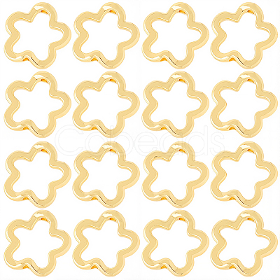 20Pcs Alloy Bead Frame FIND-SC0017-73G-1