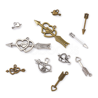 Tibetan Style Alloy Pendants TIBEP-BT0001-03-RS-1