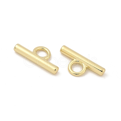 Alloy Toggle Clasps Bar FIND-XCP0003-43G-1