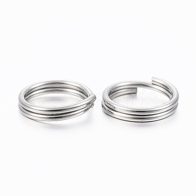 Tarnish Resistant 304 Stainless Steel Split Rings A-STAS-H413-03P-1