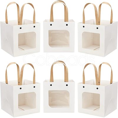 Craft Paper Handbags CARB-WH0018-03B-1