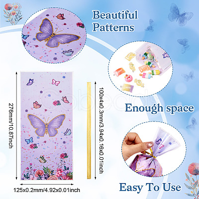 OPP Plastic Printed Candy Storage Bags ABAG-TAC0035-04B-1