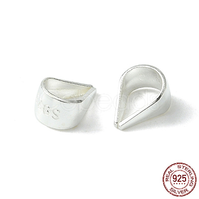 925 Sterling Silver Snap on Bails STER-T002-216S-1