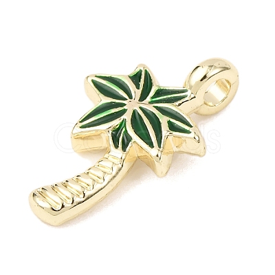 Alloy Enamel Pendants FIND-C076-05G-1