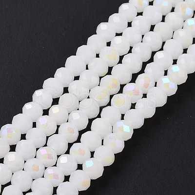 Electroplate Glass Beads Strands LS-EGLA-A034-J4mm-L08-1