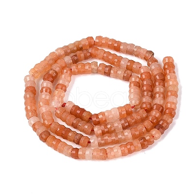 Natural Red Aventurine Beads Strands LS-G-Q606-46A-06-1