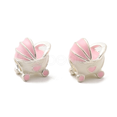 Alloy Enamel European Beads FIND-C077-03-1
