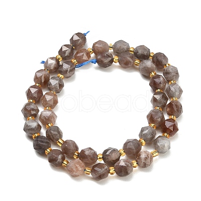 Natural Multi-Moonstone Beads Strands GG-CBA3921-B09-8mm-1
