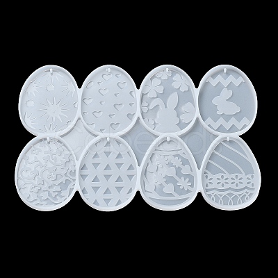 DIY Pendant Decoration Silicone Molds DIY-L048-14-1