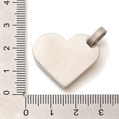 PVD Vacuum Plating 304 Stainless Steel Pendants STAS-U035-28P-1