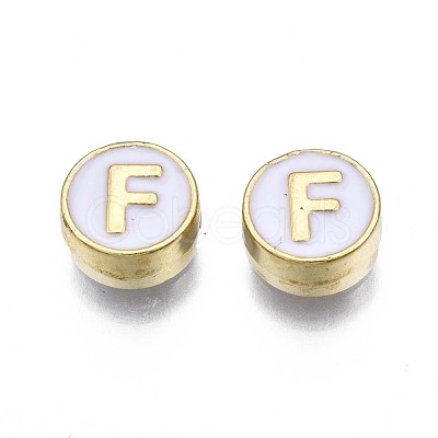 Alloy Enamel Beads ENAM-N052-006-01F-RS-1