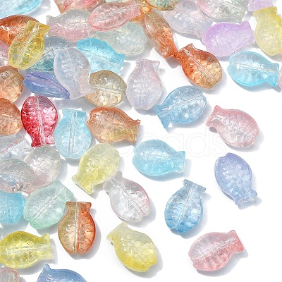 100Pcs Transparent Glass Beads GLAA-CJ0001-81-1