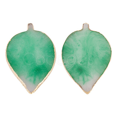 1Pc Resin Imitation Agate Color Palette MRMJ-TA0001-47D-1