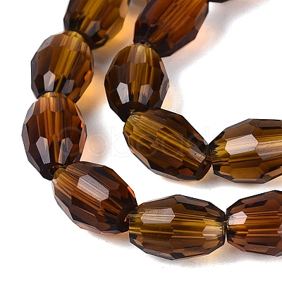 Transparent Glass Beads Strands GLAA-N071-01A-A18-1