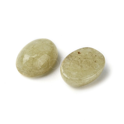 Natural White Jade Cabochons G-A094-01B-14-1