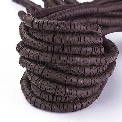 Handmade Polymer Clay Beads X-CLAY-R067-8.0mm-38-1