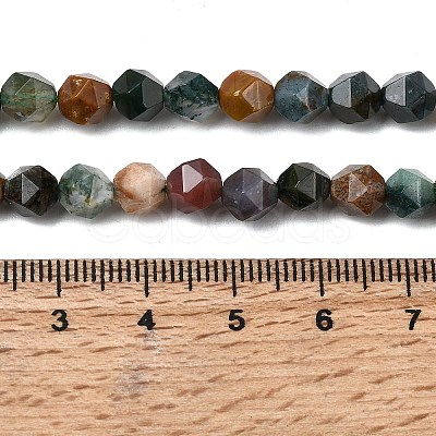 Natural Indian Agate Beads Strands G-Z119-A29-01-1