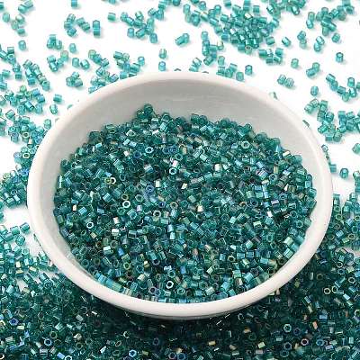 Transparent Colours AB Glass Seed Beads SEED-S042-19B-03-1