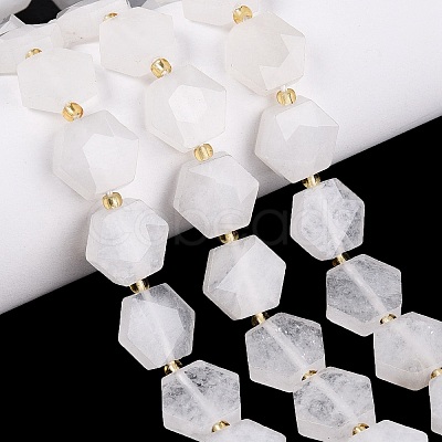Natural White Jade Beads Strands G-N368-01A-17-1