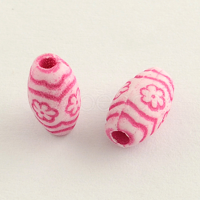 Craft Style Acrylic Beads MACR-Q157-M06-1