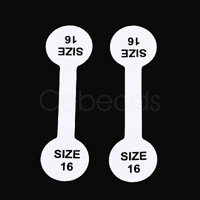 Folding Paper Ring Size Sticker CDIS-C006-01L-1
