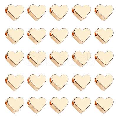 Brass Beads KK-PH0001-27G-1