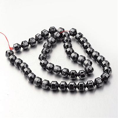 Non-magnetic Synthetic Hematite Bead Strands G-F300-31B-09-1