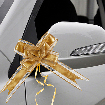 Plastic Bowknot Pull Bows AJEW-WH20064-74C-1