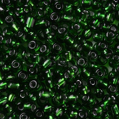 6/0 Glass Seed Beads SEED-US0003-4mm-27B-1