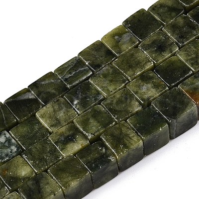 Natural TaiWan Jade Beads Strands G-T139-8x8-21A-1