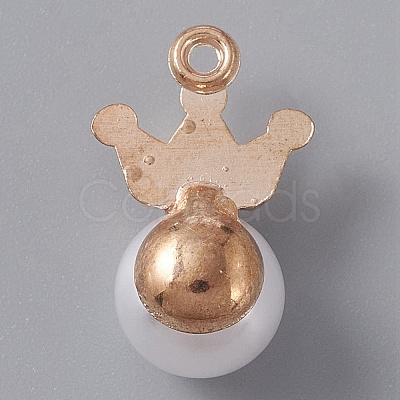 Resin Imitation Pearl Pendants LS-FIND-TAC0002-041C-1