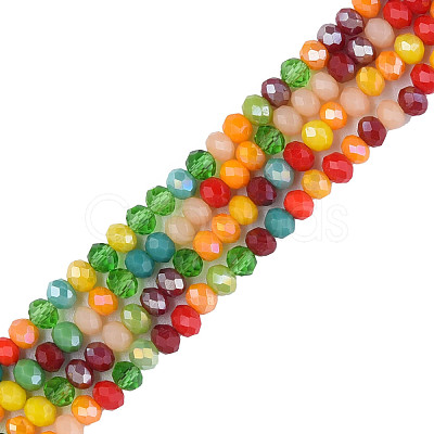 Glass Beads Strands GLAA-N051-11E-1