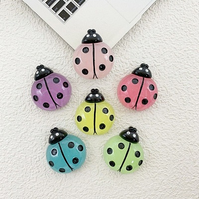 Opaque Resin Cabochons CRES-I046-02-1