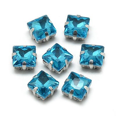 Sew on Rhinestone RGLA-T037-10x10mm-13-1