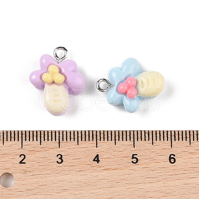 Opaque Resin Pendants MACR-P043-N05-1