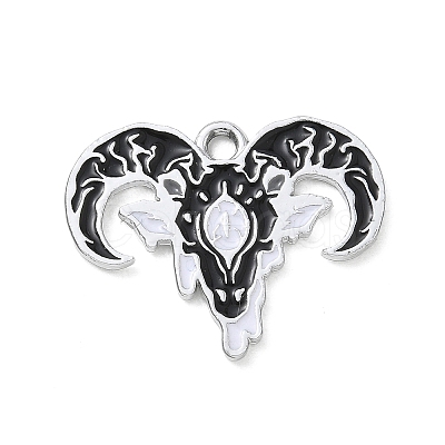 Halloween Alloy Enamel Pendants AL-CBA492B-01I-P-1