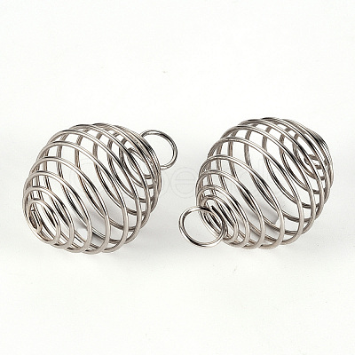 Non-Tarnish 304 Stainless Steel Wire Pendant LS-STAS-Q238-035-1