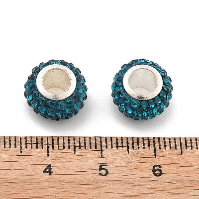 Rondelle Polymer Clay European Beads FIND-U001-01H-1