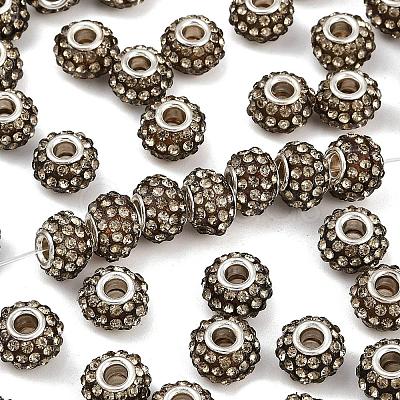 Resin Rhinestone Beads CPDL-H001-10x7mm-17-1