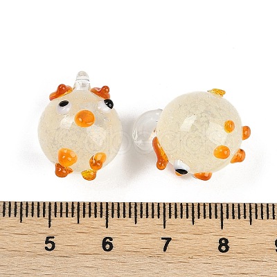 Handmade Lampwork Pendants LAMP-I029-11A-1