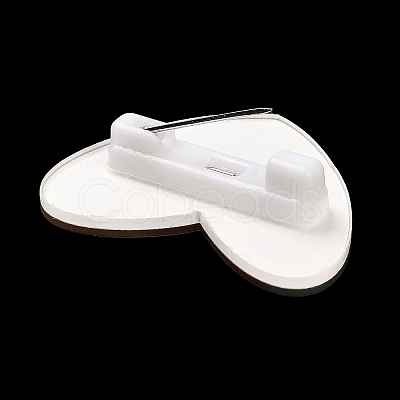 Cartoon Style Acrylic Brooch JEWB-D016-01B-1