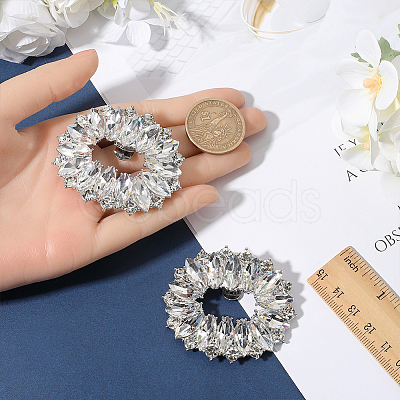 Alloy Rhinestone Shoe Decoration FIND-GF0006-01C-P-1