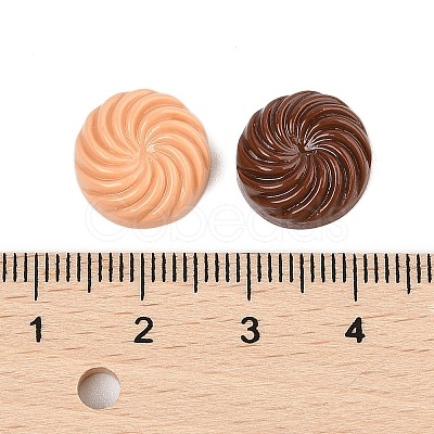 Opaque Resin Cabochons CRES-M037-04A-1