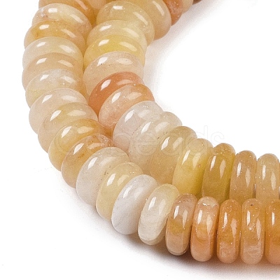 Natural Topaz Jade Beads Strands G-Q159-B05-01-1