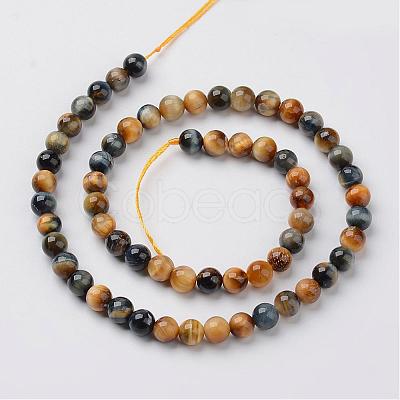 Natural Dream Tiger Eye Beads Strands G-G898-6mm-1