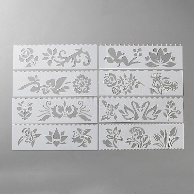 Plastic Drawing Stencil DIY-WH20001-12A-1